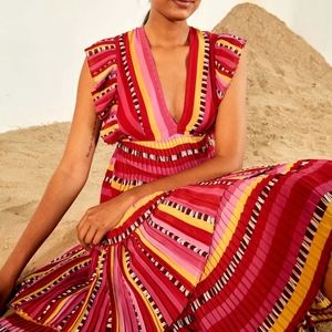 Brand new Farm Rio lucy stripe dress